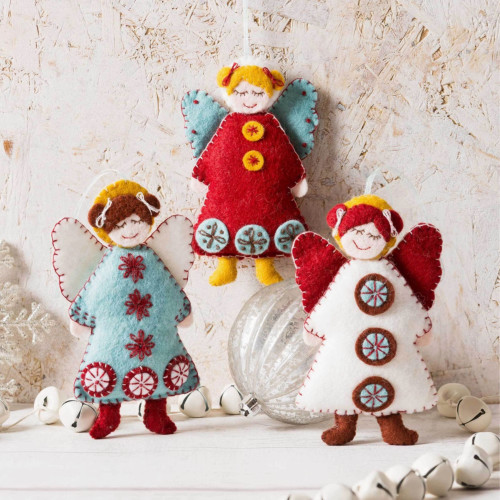Felt Craft Kits – Scandinavian Angels