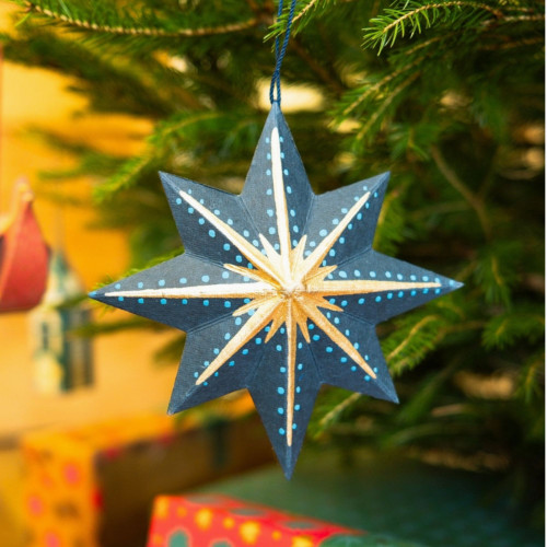 Individual Star Screen-Printed Board Decoration