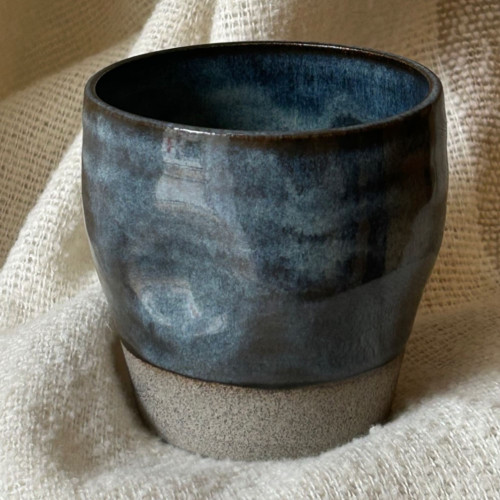Handmade Dimple Coffee Cup – Crafted in Scotland