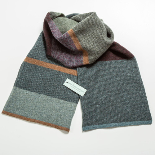 Melange Wool Scarf by Louise Wedderburn Melange Wool Scarf by Louise Wedderburn