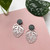 Monstera Statement Earrings by Mica Peet