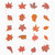 Autumn Leaves Screen - Printed Garland