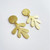 Brass Dulse Earrings from Tom Pigeon