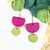 Colour Block Hoop Earrings