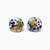 Handmade Glass Midi Studs
