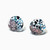 Handmade Glass Midi Studs