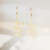 Golden Wildflower Earrings – Nature-Inspired Statement