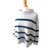 Merino Striped Boxy Sweater - Light Grey / Diesel