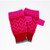 Dundee Graphics Fingerless Mitts by Scarlet Knitwear