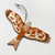 Hand Printed Red Kite Wooden Decoration
