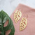 Monstera Obliqua Earrings by Mica Peet
