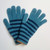 Geo Striped  Lambswool Gloves