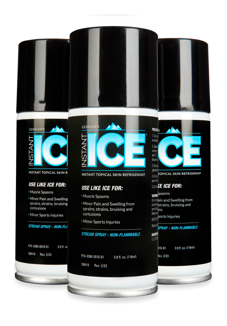 Gebauer's Instant Ice 3.9oz Can - Stream Spray