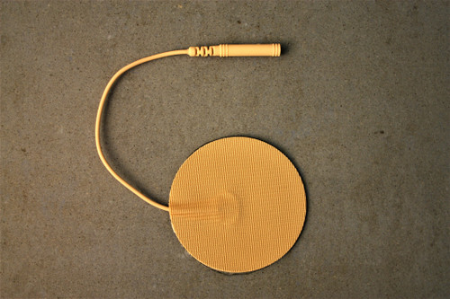 Advantrode TENS Electrode, Tricot, 2 inch Round.