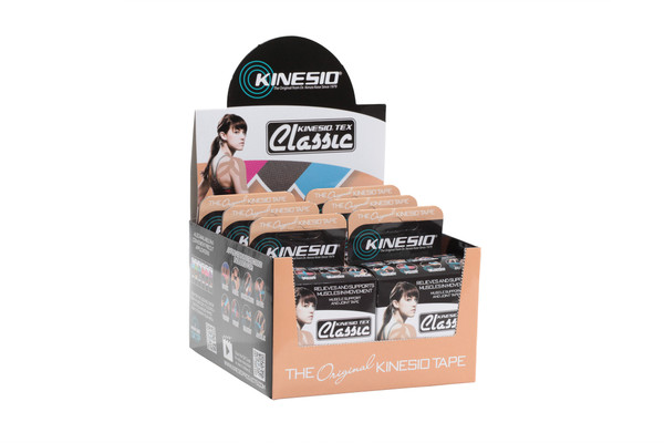 Kinesio Tex Classic Tape BEIGE 2" x 13.1' (6 rolls/box) - open box
