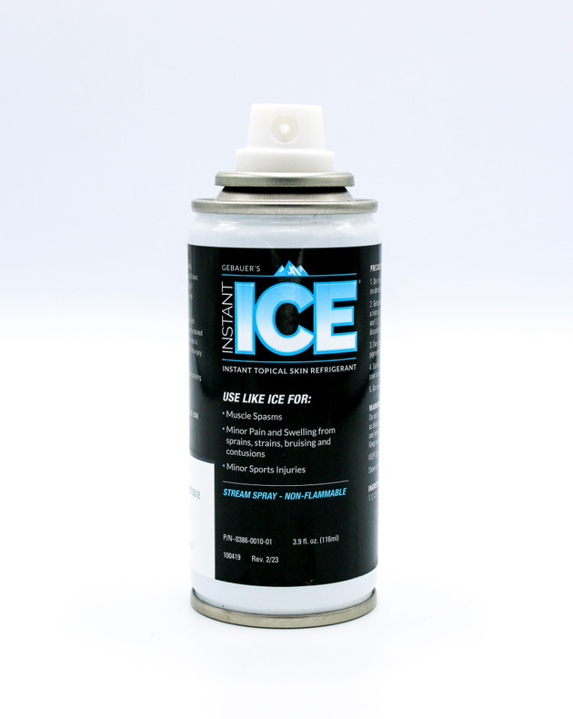 Gebauer's Instant Ice Spray is Great for Minor Injuries.