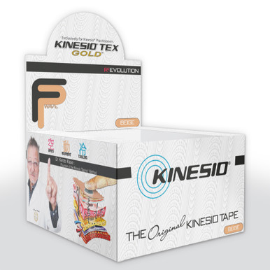 Kinesio Tex Gold Tape FP RED Bulk, Water-resistant, 2 x 103.3