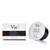 A plastic 50 ml insert of "Chrono Rides Ultra Smoothing Cream Refill" from Vie Collection, alongside its box, both featuring sleek, modern design.