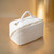 Elegant white pouch.