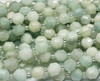 9x10mm Aquamarine Faceted Bicone Drum Barrel Beads