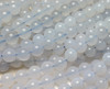 8mm Top Quality Chalcedony Smooth Round Beads