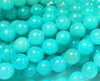 8mm Turquoise Jade Smooth Round Beads