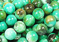 Gemstone Beads Green Grass Agate