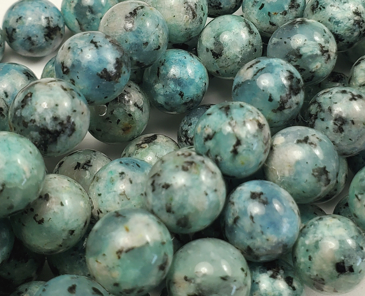 Blue Spot Jasper Gemstone Cylinder Tube Beads, 13mm x 4mm, 1/2 Pack o –  The Button Bird