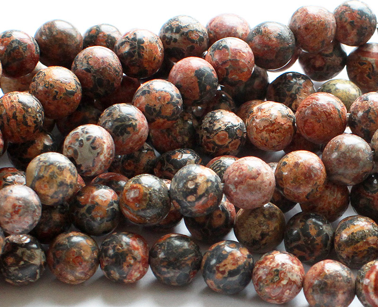 Natural Petrified Wooden Opal Beads 4mm 6mm 8mm 10mm Round Beads