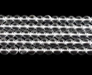 10mm Clear Crystal Quartz Round Beads 10mm Clear Crystal Quartz Round Beads