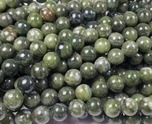 10mm Taiwan Green Jade Round Beads 10mm Taiwan Green Jade Round Beads