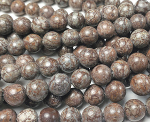 10mm Chocolate Jasper Round Beads 10mm Chocolate Jasper Round Beads