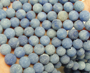 8mm 15.5 Inches Blue Aventurine Matte Round Beads 8mm 15.5 Inches Blue Aventurine Matte Round Beads