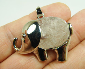 20x27mm Crystal Small Elephant Pendant 20x27mm Crystal Small Elephant Pendant