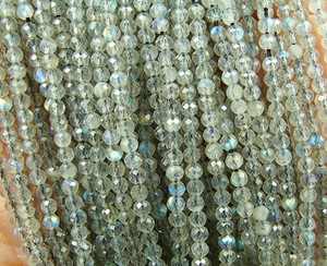3mm Finely Cut Labradorite Faceted Round 3mm Finely Cut Labradorite Faceted Round