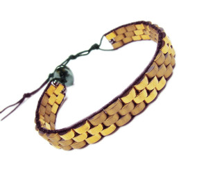 Gold Hematite Fashion Band Bracelet Gold Hematite Fashion Band Bracelet