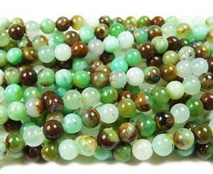 8.5mm Australian Chrysoprase Smooth Round Beads 8.5mm Australian Chrysoprase Smooth Round Beads