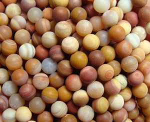 12mm African Petrified Wood Agate Matte Round Beads 12mm African Petrified Wood Agate Matte Round Beads