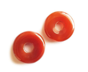 35mm Carnelian Donut Pendant 35mm Carnelian Donut Pendant