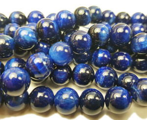 6mm Blue Tiger Eye Smooth Round Beads 6mm Blue Tiger Eye Smooth Round Beads