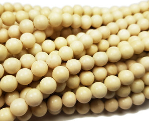 8mm White Petrified Wood Agate Smooth Round Beads 8mm White Petrified Wood Agate Smooth Round Beads