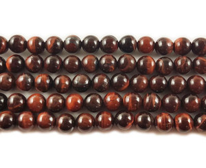 14mm Red Tiger Eye Round Beads 14mm Red Tiger Eye Round Beads