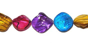10x12mm - 14x14mm Mother Of Pearl Multi-Color Nuggets
