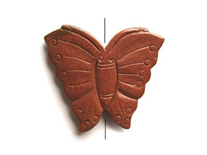 55x70mm Goldstone Butterfly Pendant