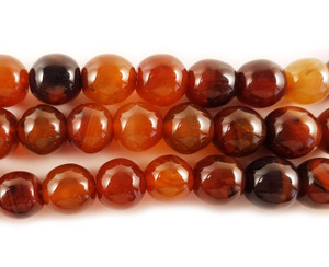 14x15mm Dream Agate Barrel Beads