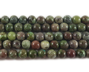 10mm 15.5 Inches Australian Dragon Blood Jade Round Beads 10mm 15.5 Inches Australian Dragon Blood Jade Round Beads
