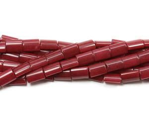 10x14mm Ruby Jade Rectangle Beads 10x14mm Ruby Jade Rectangle Beads