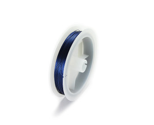 109 Yards/100 Meters Blue 26 Gauge Wire Spool