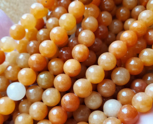 8mm Red Aventurine Round Beads 8mm Red Aventurine Round Beads