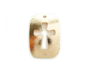 28x40mm Pack Of 4 Rose Gold Metal Cross Cut Out Buckle 28x40mm Pack Of 4 Rose Gold Metal Cross Cut Out Buckle